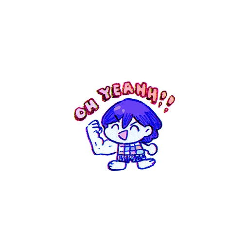 Sticker from the "some OMORI" sticker pack