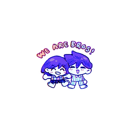 Sticker from the "some OMORI" sticker pack