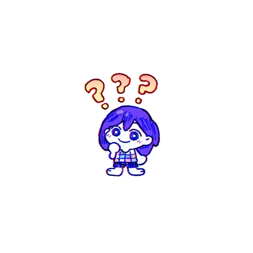 Sticker from the "some OMORI" sticker pack