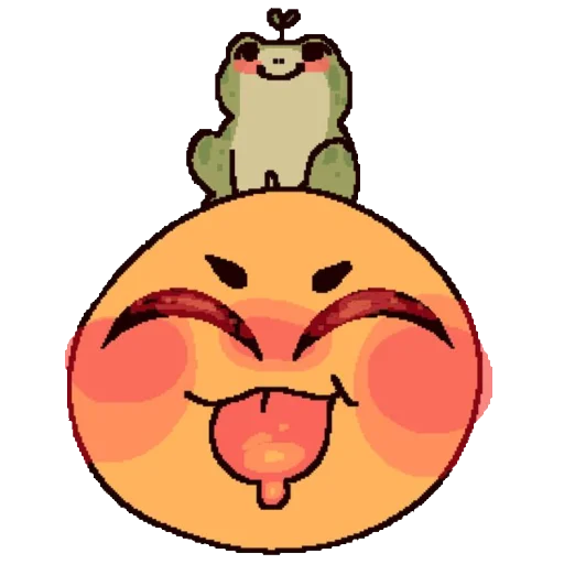 Sticker from the "cool emoji" sticker pack