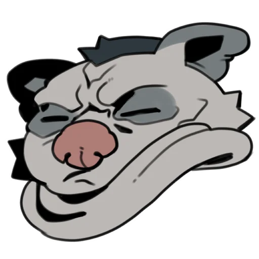 Sticker from the "love_is_stored_in_the_possum" sticker pack