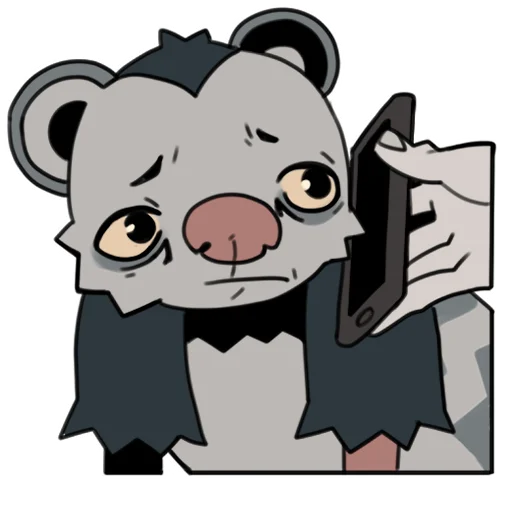 Sticker love_is_stored_in_the_possum