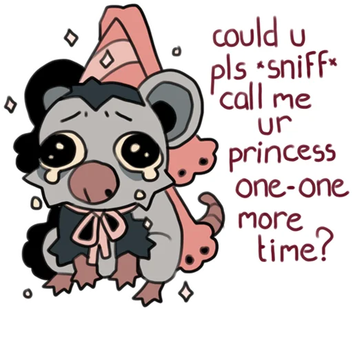 Sticker love_is_stored_in_the_possum