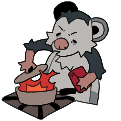 Sticker from the "love_is_stored_in_the_possum" sticker pack