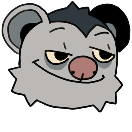 Sticker love_is_stored_in_the_possum