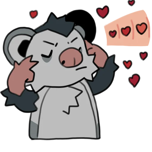 Sticker from the "love_is_stored_in_the_possum" sticker pack