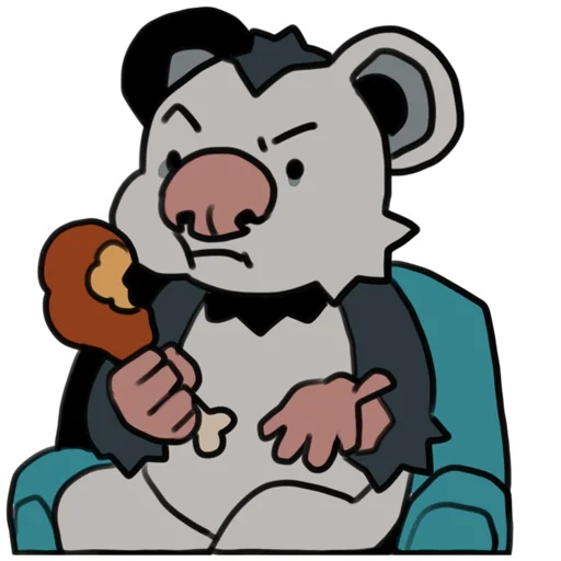 Sticker from the "love_is_stored_in_the_possum" sticker pack