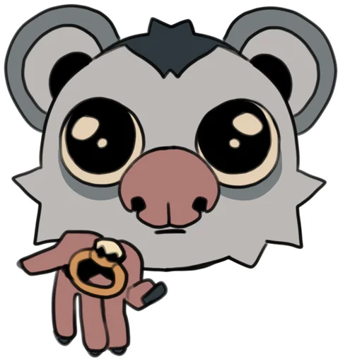 Sticker from the "love_is_stored_in_the_possum" sticker pack