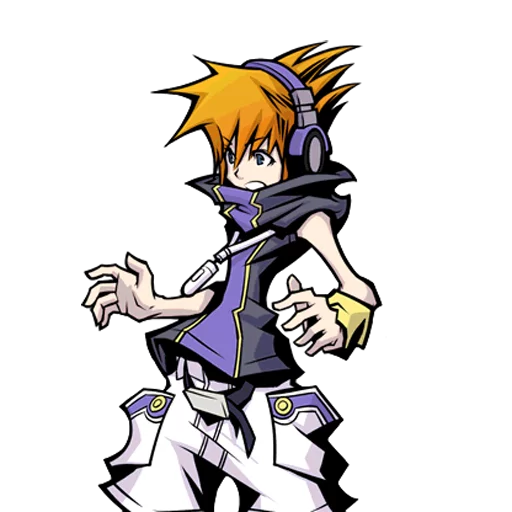 Стикер из набора "The World Ends With You"