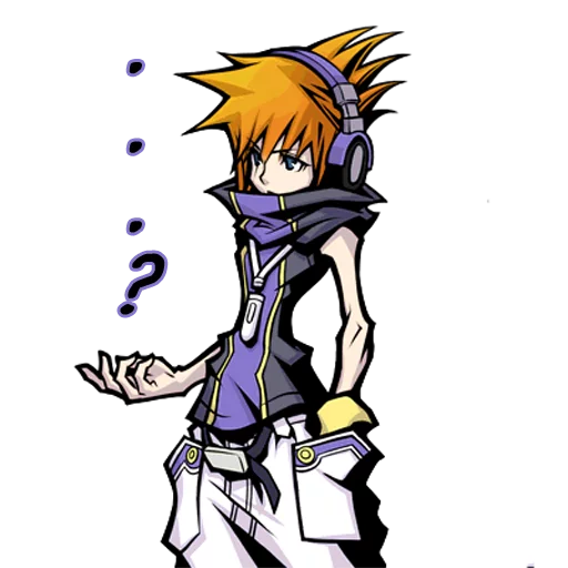 Sticker from the "The World Ends With You" sticker pack