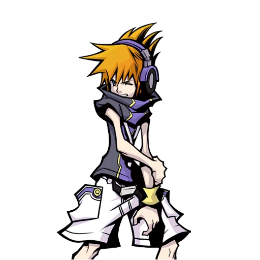 Стикер из набора "The World Ends With You"