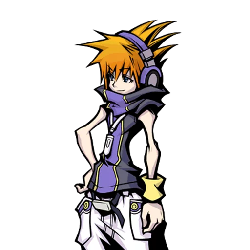 Стикер из набора "The World Ends With You"