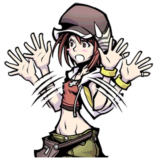 Sticker from the "The World Ends With You" sticker pack