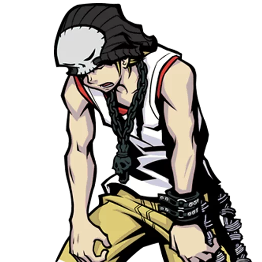 Sticker from the "The World Ends With You" sticker pack