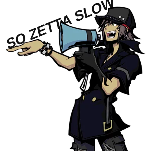 Sticker from the "The World Ends With You" sticker pack