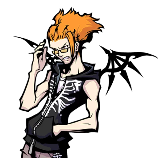 Sticker from the "The World Ends With You" sticker pack