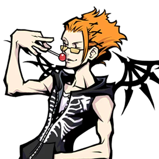 Sticker from the "The World Ends With You" sticker pack