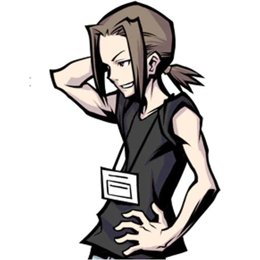 Sticker from the "The World Ends With You" sticker pack