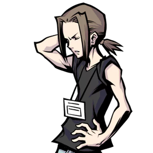 Sticker from the "The World Ends With You" sticker pack