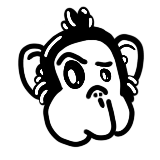 Sticker from the "Обезьяна с кодом" sticker pack