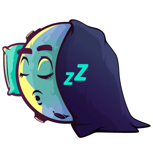 Sticker from the "Moony Loony" sticker pack