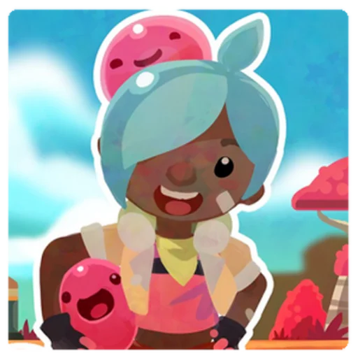 Sticker from the "Slime Rancher" sticker pack