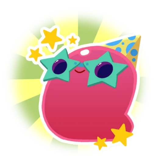 Sticker from the "Slime Rancher" sticker pack