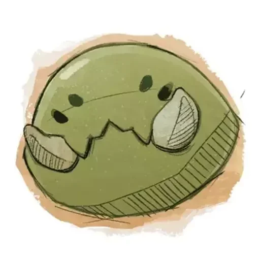 Sticker from the "Slime Rancher" sticker pack