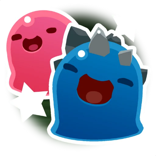 Sticker from the "Slime Rancher" sticker pack