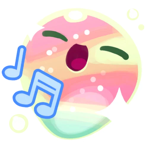 Sticker from the "Slime Rancher" sticker pack