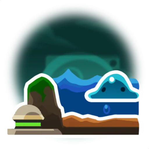 Sticker from the "Slime Rancher" sticker pack