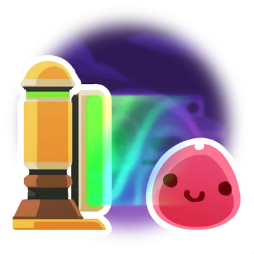 Sticker from the "Slime Rancher" sticker pack