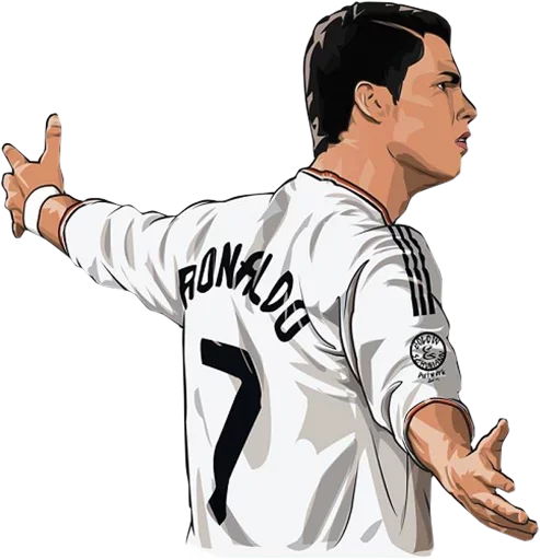 Sticker from the "Cristiano Ronaldo" sticker pack