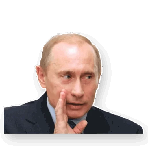 Sticker from the "Путин" sticker pack