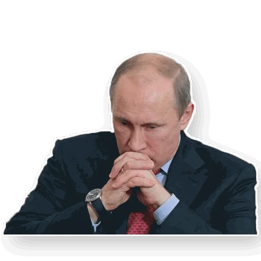 Sticker from the "Путин" sticker pack