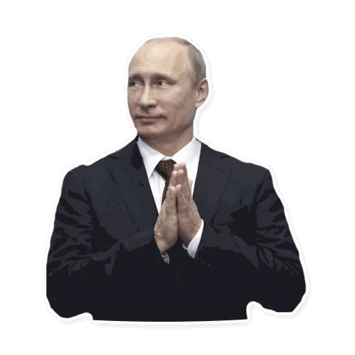 Sticker from the "Путин" sticker pack