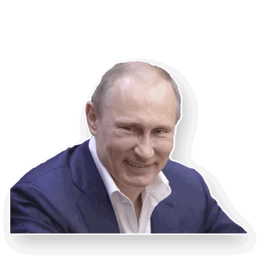 Стикер из набора "Путин"