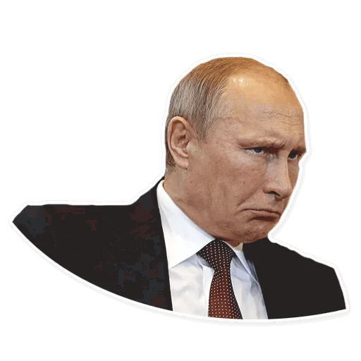 Sticker from the "Путин" sticker pack