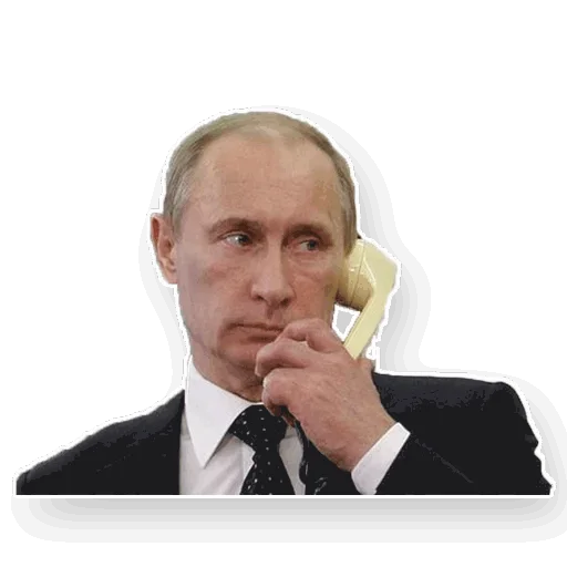 Sticker from the "Путин" sticker pack