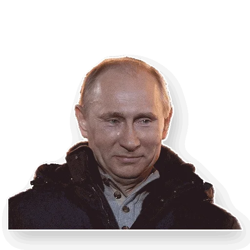 Sticker from the "Путин" sticker pack