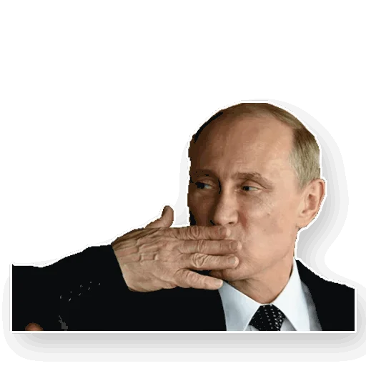 Sticker from the "Путин" sticker pack