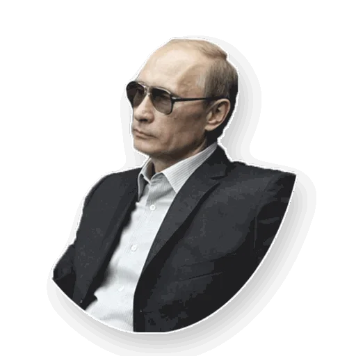 Стикер из набора "Путин"