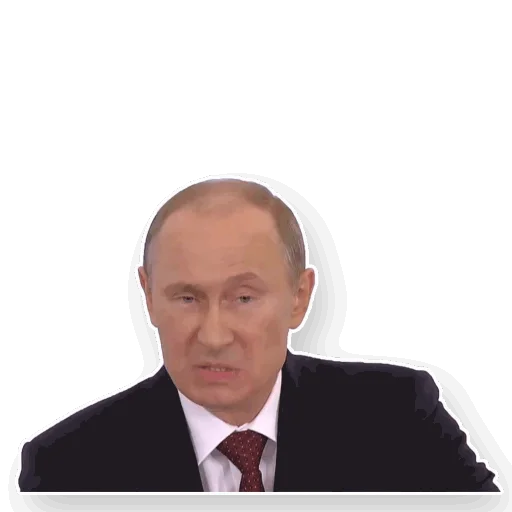 Sticker from the "Путин" sticker pack