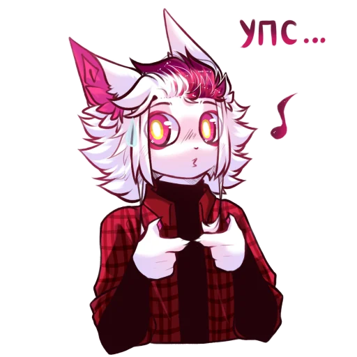 Sticker from the "Akane_Akuma" sticker pack