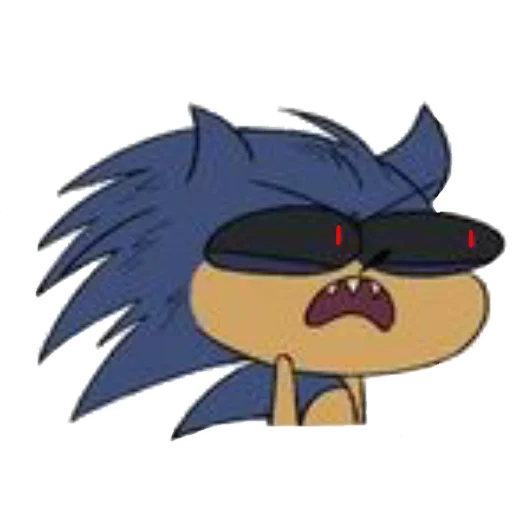 Sticker from the "Sonic.exe" sticker pack