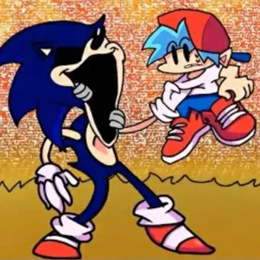 Sticker from the "Sonic.exe" sticker pack