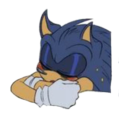 Sticker from the "Sonic.exe" sticker pack