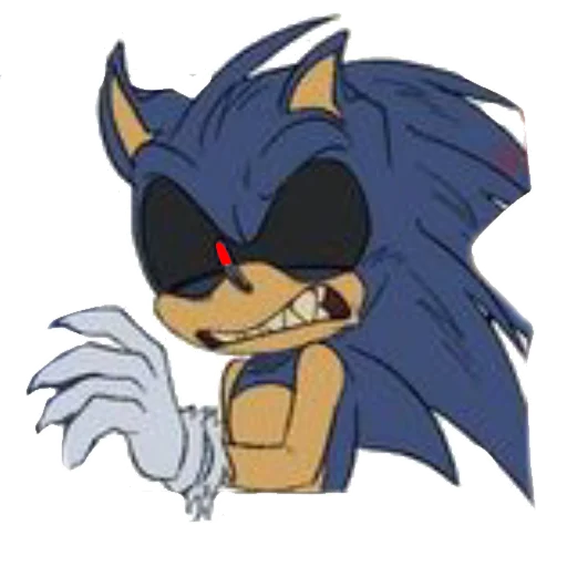 Sticker from the "Sonic.exe" sticker pack