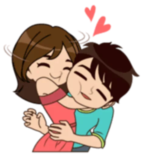 Sticker from the "Lover Couple" sticker pack