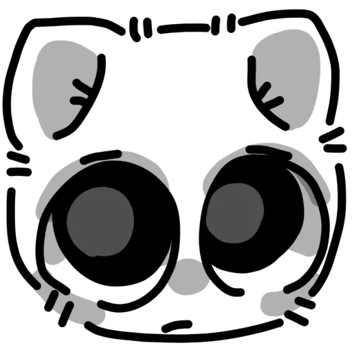 Sticker from the "Cat" sticker pack